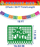 Papel Picado Banner, Fiesta Garland, Mexican Independence Day Decorations