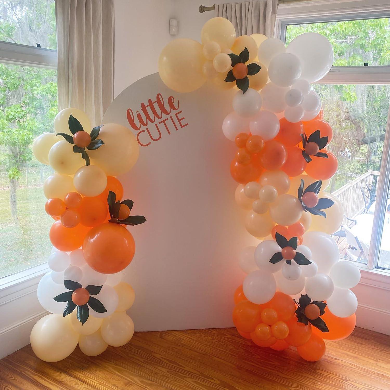 Fall Balloon Garland Kit, Autumn Baby Shower Party Decorations