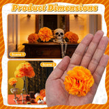 Mexican Fiesta Party Decor Set: Papel Picado Banners, Marigold Garland, Linen Table Runner