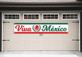 Viva Mexico Banner, Mexican Independence Day Yard Sign, Outdoor Hanging Decoration