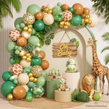 Safari Balloon Arch Kit, Jungle Animals, Woodland Baby Shower Decor