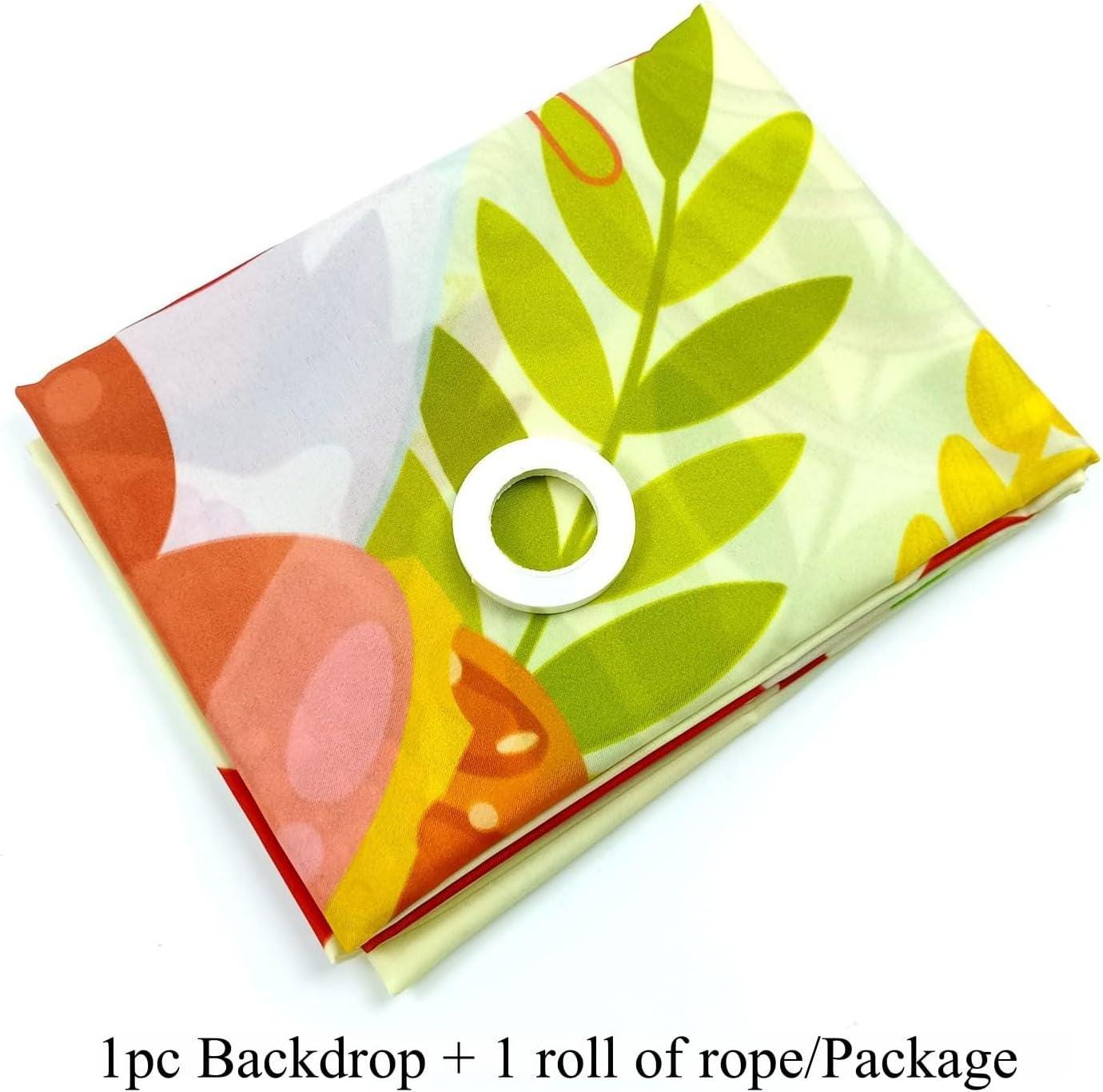 Rosh Hashanah Backdrop, Shana Tova Jewish New Year Banner, Festive Party Decorations