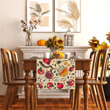 Rosh Hashanah Table Runner, Shana Tova Jewish New Year Decor (13x108 Inch)