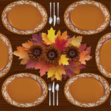 Mexican Independence Day Oval Paper Plates, Talavera Floral Design (100PCS)