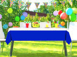 Israel Flag Tablecloth, 60x84 Inch, Yom Ha'atzmaut Decor, Blue White Home Decoration