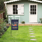 Yom Kippur Garden Flag, Jewish Holiday Outdoor Banner (12x18 Inch)