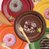 60pc Autumn Leaf Tableware Set, Fall Harvest Plates & Napkins (20 Guests)