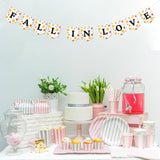 Fall in Love Banner, Autumn Maple Leaf Garland, Thanksgiving Party Decoration
