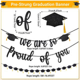 2026 Graduation Banner Set, Pre-Strung Tassel Decor, Class of 2026 Party Supplies