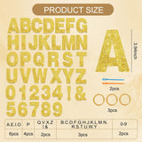 Glitter Cardstock Banner Kit: 3.94-Inch Letters for Birthdays Weddings