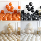 151-Piece Halloween Little BOO Balloon Garland Arch Kit, Black Burnt Orange, Ghost BOO Foil