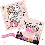 Spooky One Birthday Napkins, Set of 48, Halloween Themed Paper