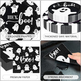 180-Piece Halloween Partyware Set: 9-Inch Plates, 7-Inch Dessert Plates, Napkins
