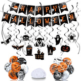 Halloween Party Kit: 20 Swirls, 10 Cutouts for Halloween decor
