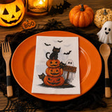Halloween Paper Napkins: Set of 50 Disposable Two-Ply Party Tableware