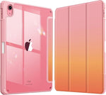 Hybrid Slim Case for iPad 11" (2025) & 10.9" (2022) - Shockproof, Clear Back, Pencil Holder