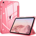 Hybrid Slim Case for iPad 11" (2025) & 10.9" (2022) - Shockproof, Clear Back, Pencil Holder