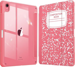 Hybrid Slim Case for iPad 11" (2025) & 10.9" (2022) - Shockproof, Clear Back, Pencil Holder