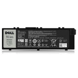 Genuine Dell MFKVP Battery 91Wh OEM Laptop Replacement Rechargeable Battery