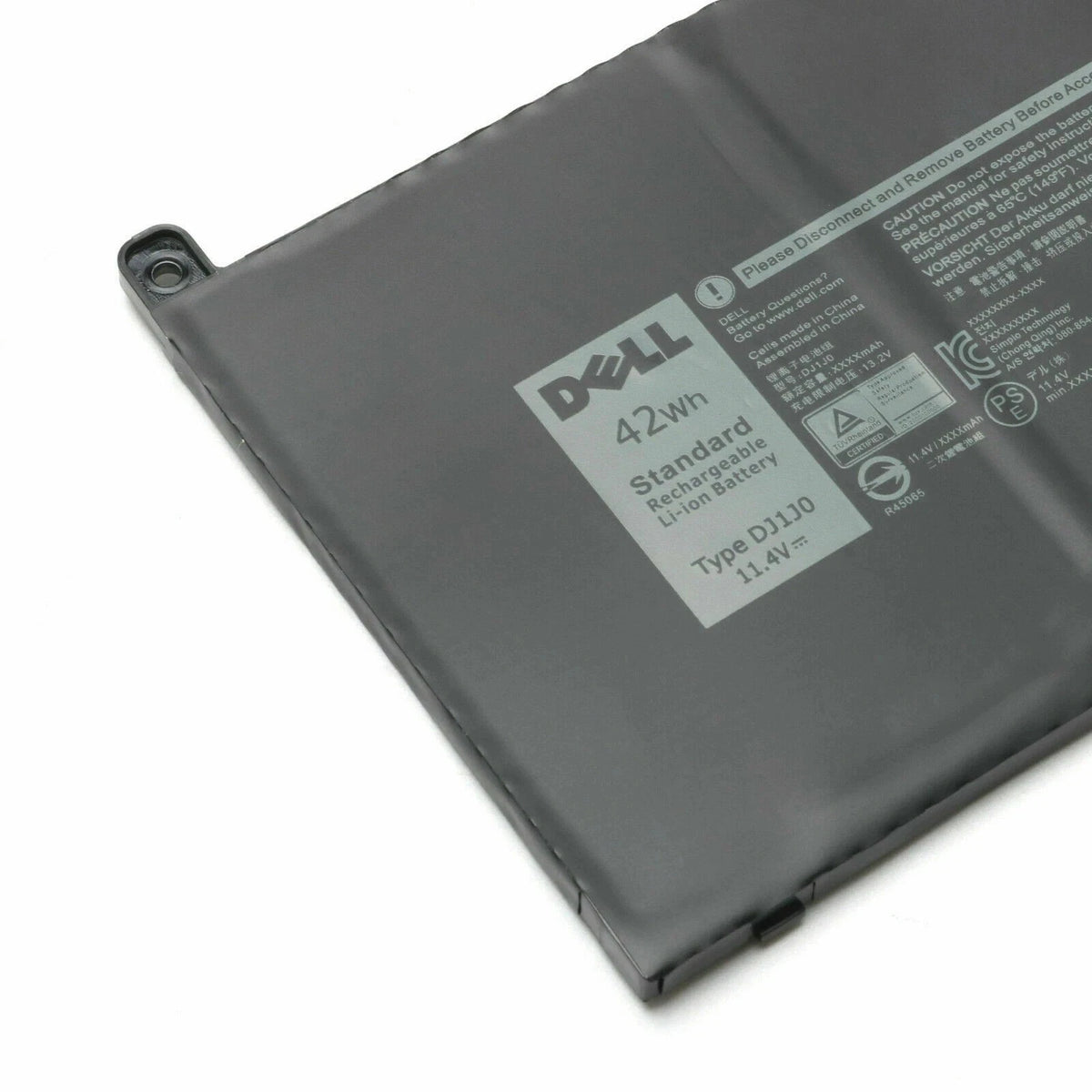 Genuine Dell DJ1J0 Battery 42Wh OEM Laptop Replacement Rechargeable Battery