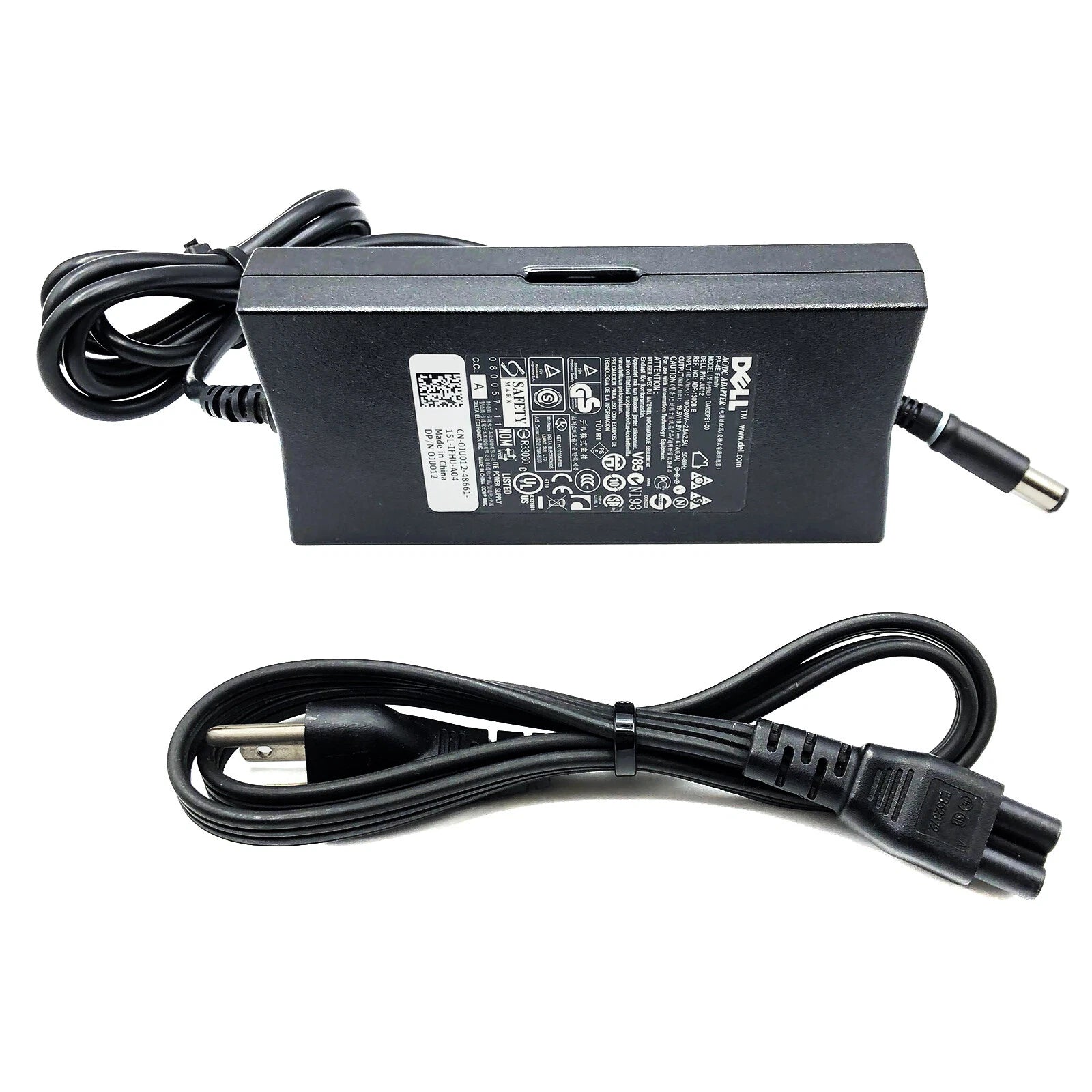 Genuine Dell 130W AC Adapter Charger M1MYR 19.5V 6.7A 4.5mm Barrel with Power Cord