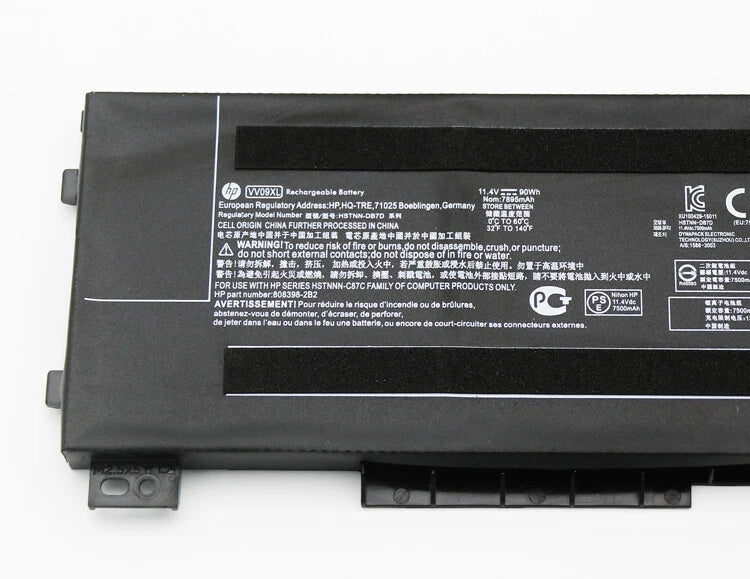 Genuine HP ZBook 11.4V 90Wh VV09XL Battery