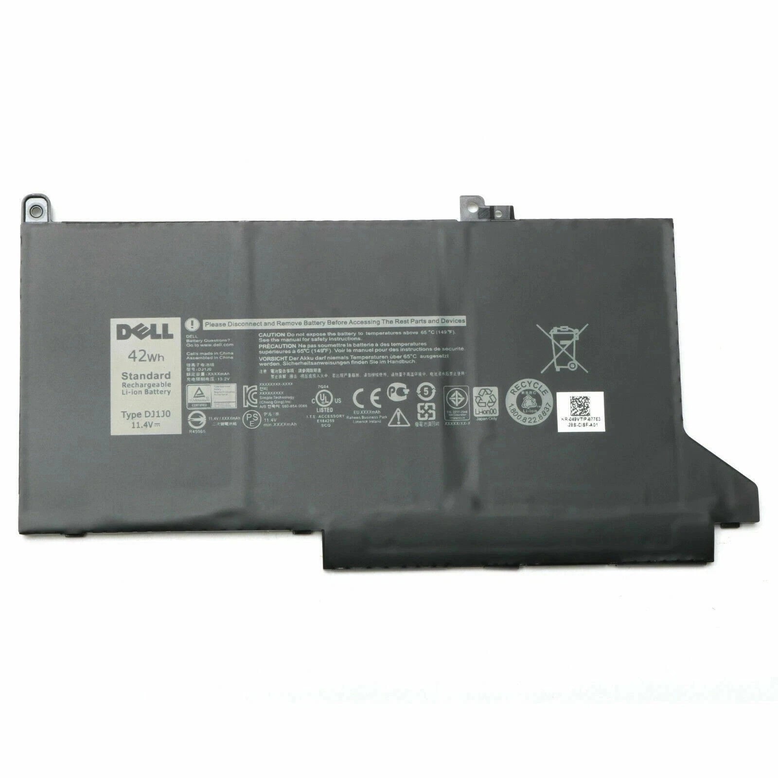 Genuine Dell H5CKD Battery 53Wh OEM Laptop Replacement Rechargeable Battery