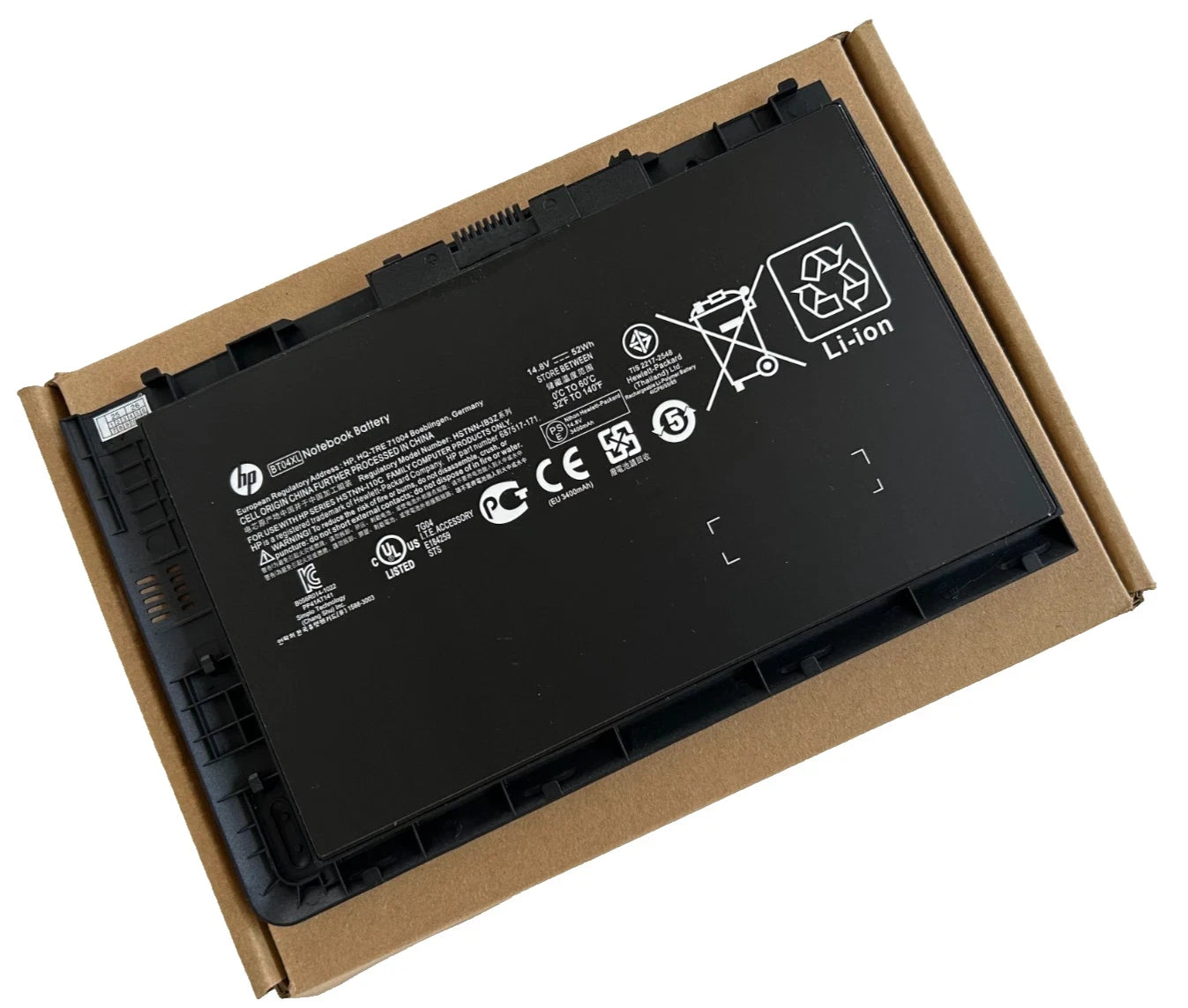 Original HP BT04XL Battery 52Wh Genuine OEM Laptop Replacement Rechargeable Battery