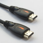 HDMI to HDMI Cable 10 feet w/Premium Protective Nylon Braided,Ethernet,3D,Audio