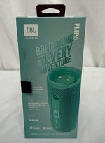 JBL Flip 6 Portable Waterproof Bluetooth Speaker - Teal (JBLFLIP6TEALAM)