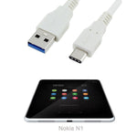 Usb-C Usb 3.1 Type C Male To Usb 3.0 Male Data Charge Cable Macbook 12" Nokia N1