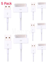 5X 6Ft Usb Sync Data Charging Charger Cable Cord Fits 4 4S