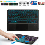 Wireless Bluetooth Keyboard Backlit Trackpad For Microsoft Surface Pro 7/6/5/4/3