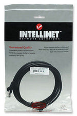 Intellinet 25ft CAT5E UTP Ethernet RJ45 Patch Cable BK