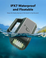 Boom 2 Portable Speaker Led Subwoofer Bassup 2.0 Floatable Waterproof