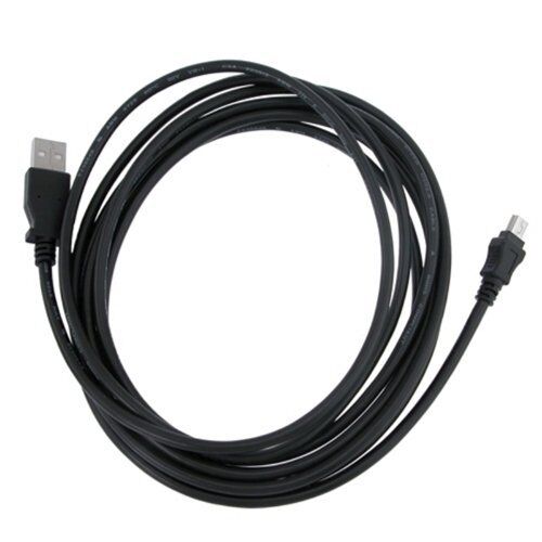 USB 2.0 A to 5-pin Mini B Cable (15ft)