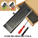 A1382 A1286 Battery For Apple Macbook Pro 15" Early 2011 Mid 2012 10.95V/77.5Wh