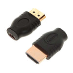 Standard Hdmi Male Type A To Micro Hdmi Type D Female Socket Adapter Converter