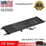 For Asus Battery B21N1329 Bat-Asx453 7.6V 30Wh Laptop X553M X553Ma X453 X453Ma