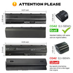 New Battery For Hp G56-122Us G56-125Nr G72-B57Cl G72-B61Nr G72-B62Us G72-C55Dx