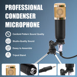 Complete Home Studio Recording Kit Mixer Condenser Microphone For Music Podcast