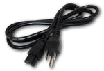 8Ft Mickey Mouse Cord (Nema 5-15P To C5 Plug) 18Awg Black