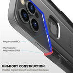 Vena [vArmor] Shockproof Heavy Duty Holster Belt Clip Case for iPhone 13 Pro