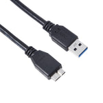 Usb 3.0 Pc Charger +Data Sync Cable Cord For Emc Iomega Ego 1Tb 35056 Hard Drive