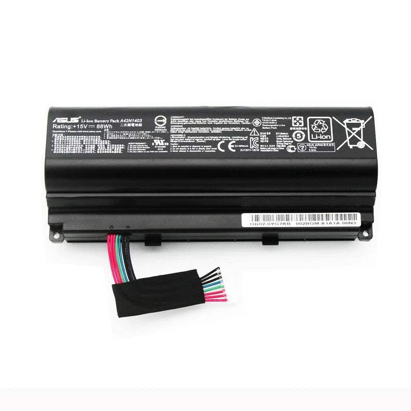 Genuine ASUS A42N1403 Battery 88Wh 15V OEM Laptop Replacement Rechargeable Battery