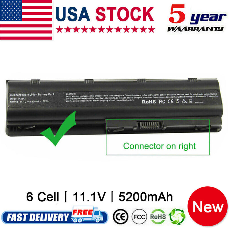 Long Life Notebook Laptop Battery For Hp Mu06 Mu09 Spare 593554-001 593553-001