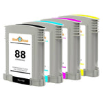 4Pk For Hp 88Xl C9396An C9391An C9392An C9393An For Hp88Xl Ink
