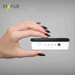 Portable Mini 2200 Mah Power Bank Flash Light Travel Size Lightweight