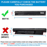 M5Y1K Laptop Battery For Dell Inspiron 3451 5451 5551 5555 5558 5559 5755 40Wh