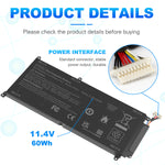 Lp03Xl Lpo3Xl Battery Compatible For Hp Envy 15-Ah150Sa Ae100Nl 807417-005 60Wh